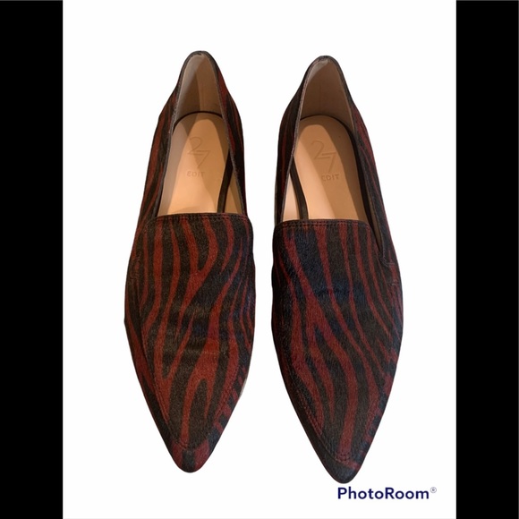 27 Edit by Naturalizer Cowhair Loafer, Sz 6 - Picture 3 of 10